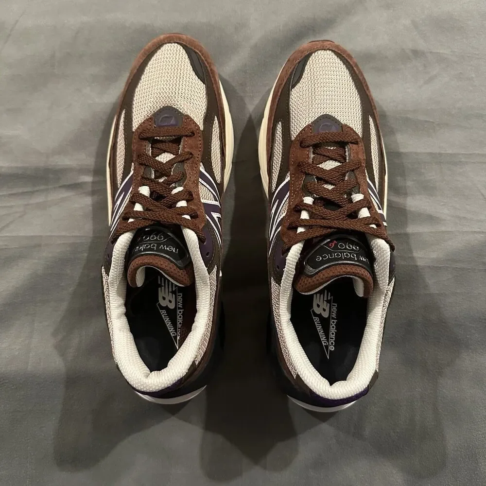 New Balance 990v6 Rich Oak Cosmic Grape Sneakers Made in USA Mens 11.5 U990OP6